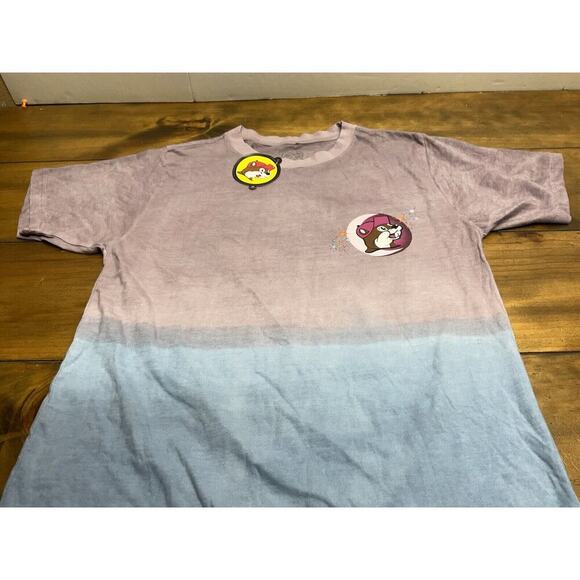 Buc-ee’s T-Shirt Stardust Wishes Size Adult Small Tags•Sticker NWT - Picture 2 of 11